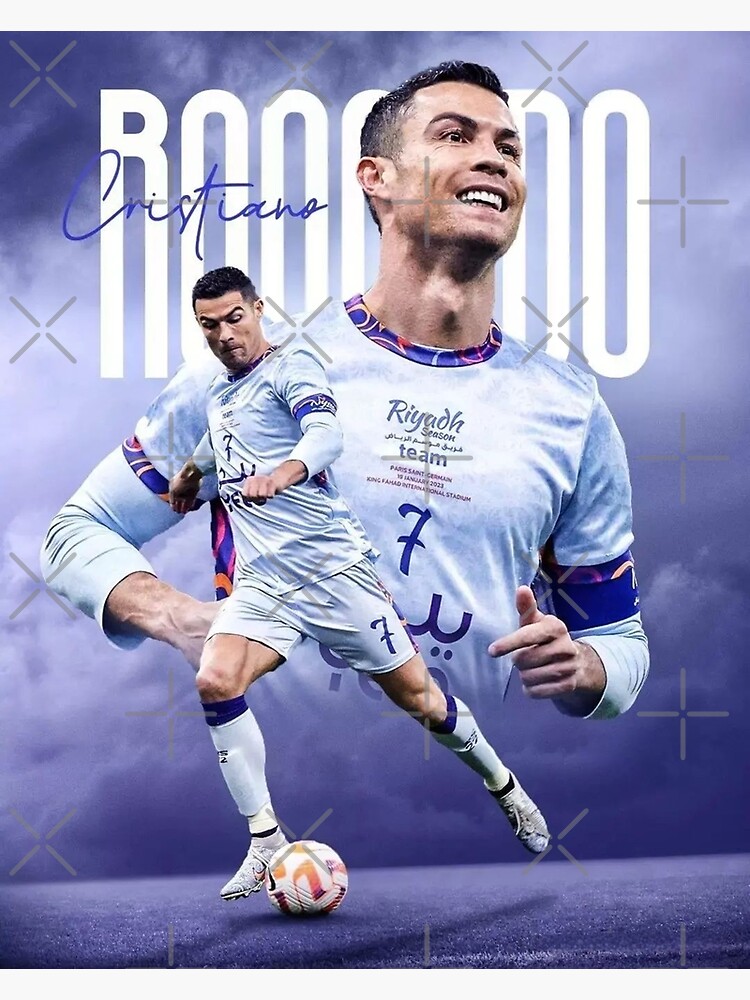 Cristiano Ronaldo Cr7 Al Nassr Premium Matte Vertical Poster Sold By Silkworm Iraq Sku 4347