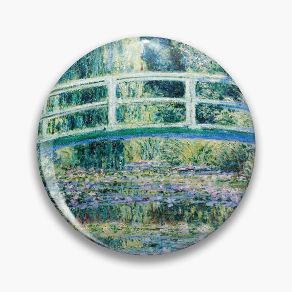 Item preview, Monet Water Lilies and Japanese Bridge 1899 designed and sold by PureVintageLove.