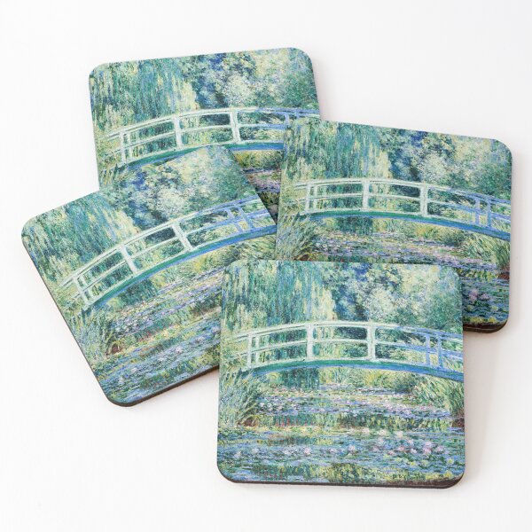 Item preview, Monet Water Lilies and Japanese Bridge 1899 designed and sold by PureVintageLove.