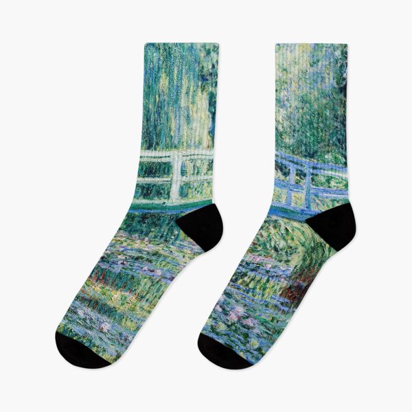 Item preview, Monet Water Lilies and Japanese Bridge 1899 designed and sold by PureVintageLove.
