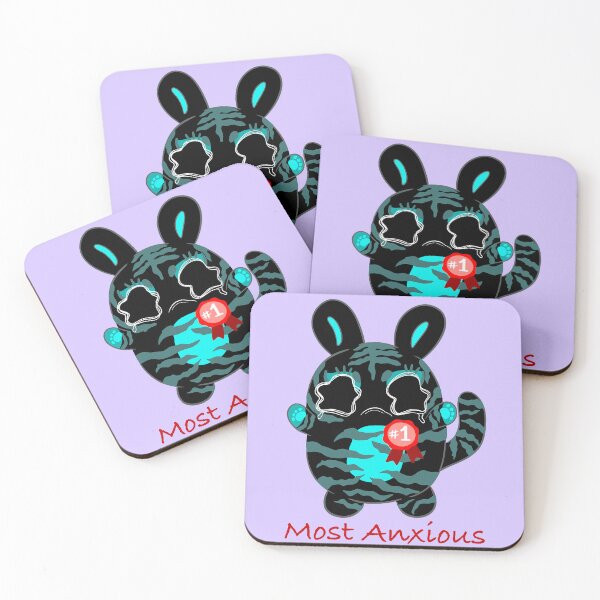 Item preview, #1 Most Anxious Bunny designed and sold by WittleSpoonie.
