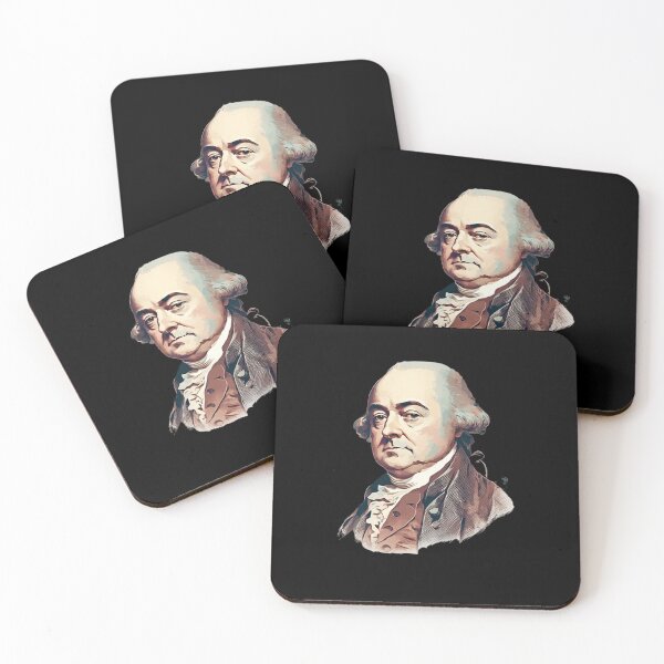 Item preview, Retrato patriótico del presidente John Adams designed and sold by The Junto Shop.