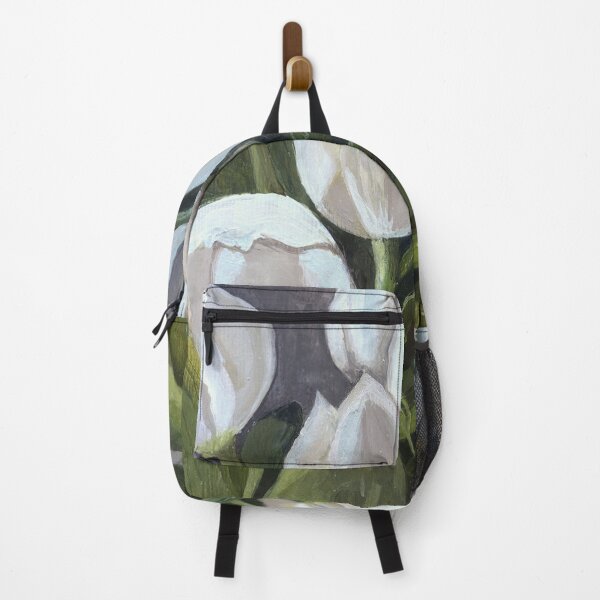Item preview, White tulips hand-painted floral print designed and sold by AnDesign20.
