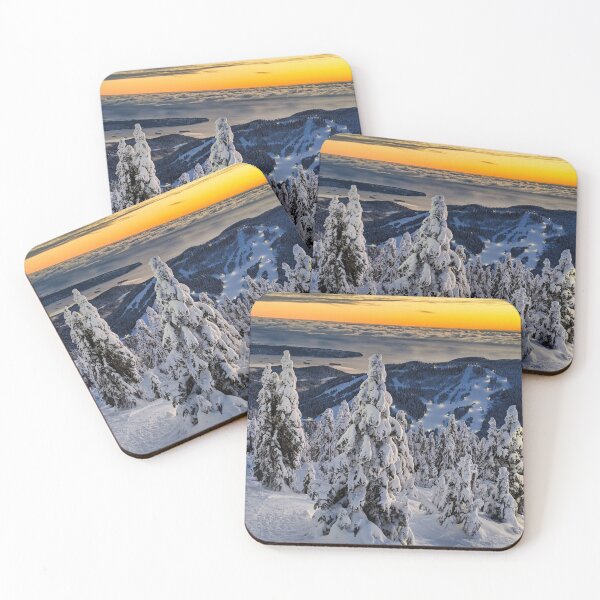 Item preview, Scenic view of the Rough ice and snow in Christmas designed and sold by ImgPrint.