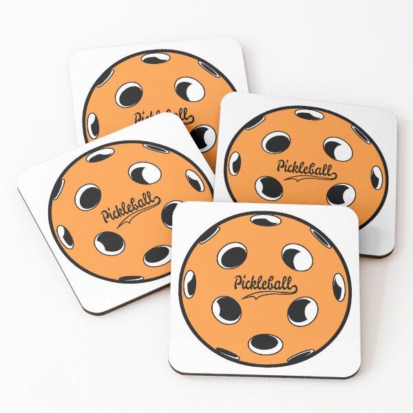 Item preview, Everyday Pickleball Ball Orange 2 designed and sold by MudgeStudios.