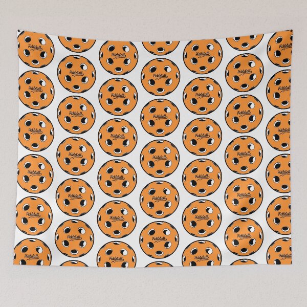 Item preview, Everyday Pickleball Ball Orange 2 designed and sold by MudgeStudios.