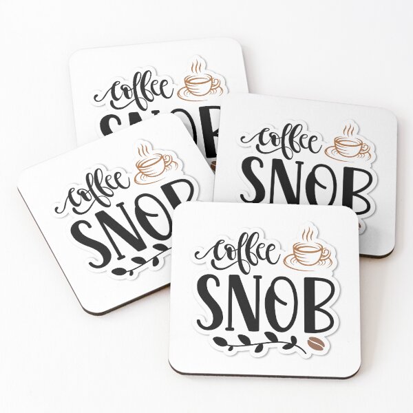 Item preview,  Sticker Coffee Snob designed and sold by P2Genies.