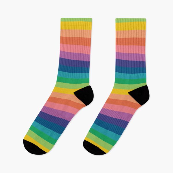 Item preview, Horizontal rainbow stripes background 2 designed and sold by flamendes.