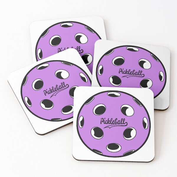 Item preview, Everyday Pickleball Ball Purple 2 designed and sold by MudgeStudios.