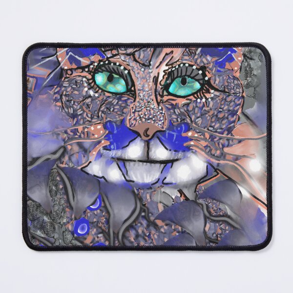 Item preview, blue cat designed and sold by Michelle Daigneault.