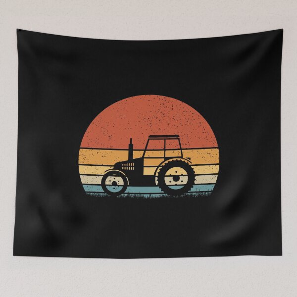 Item preview, Vintage Tractor Graphic Retro Style Farmer designed and sold by cimibaka25.