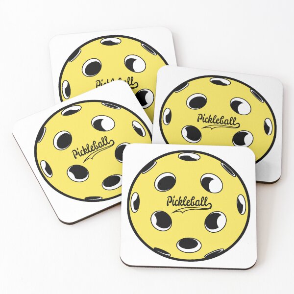 Item preview, Everyday Pickleball Ball Yellow 2 designed and sold by MudgeStudios.