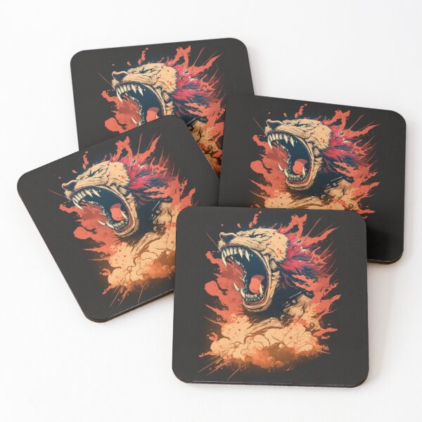 Item preview, Tigers in Rage by Anakwanar designed and sold by AIKunst.