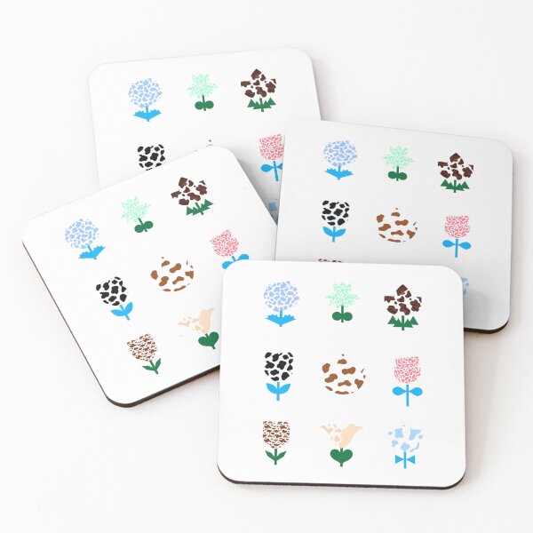Item preview, Cute and colorful cow print flowers, floral pattern, flower lover gifts designed and sold by Flowerartlovers.