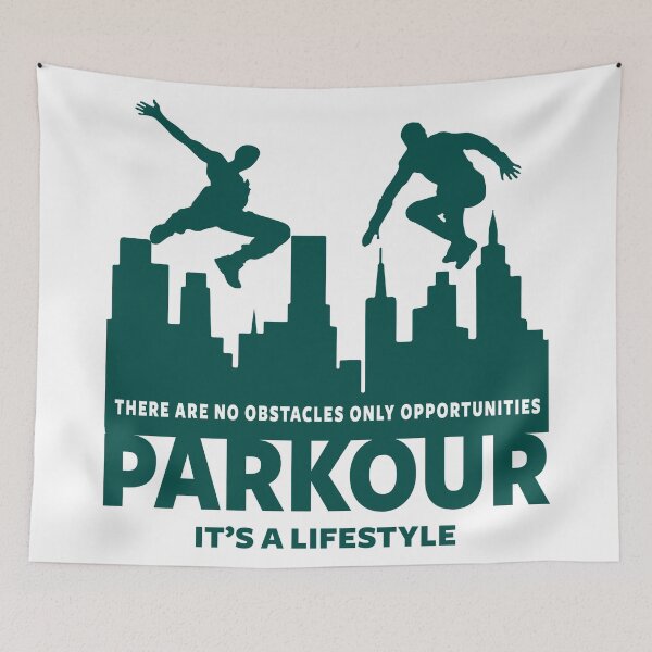 Item preview, PARKOUR - FREERUNNING - TRACEUR designed and sold by ShirtWreck.