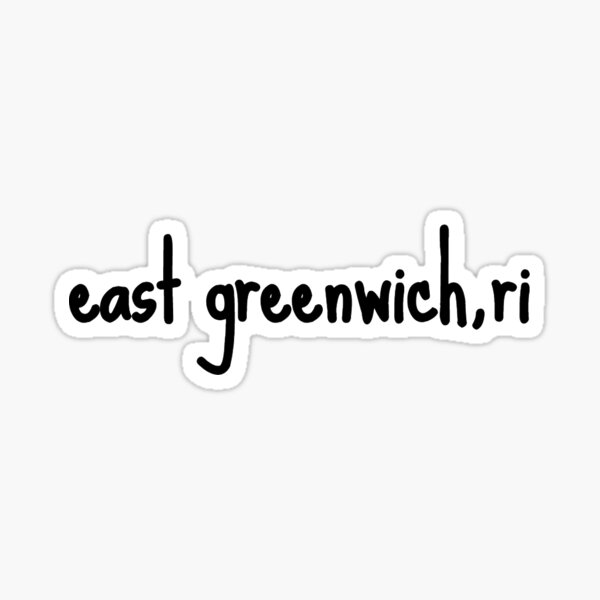 east greenwich ri Sticker