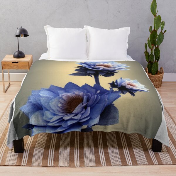 Item preview, blue flowers designed and sold by Bernsteinhaus.