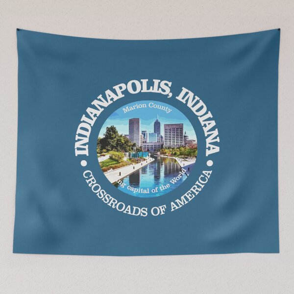 Item preview, Indianapolis (cities) designed and sold by curranmorgan.