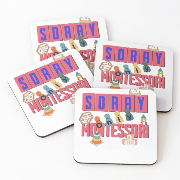 Item preview, Sorry Only Montessori designed and sold by SiYDesigns.