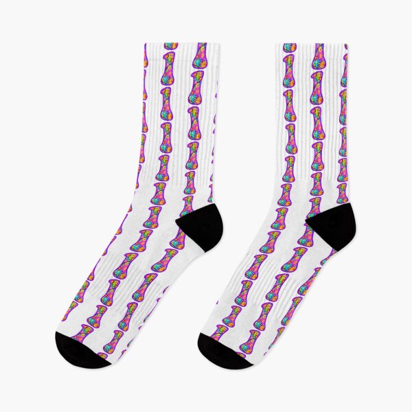 Item preview, Purple Psychedelic Floral Number 1 | Colorful Birthday Art designed and sold by Vividality.