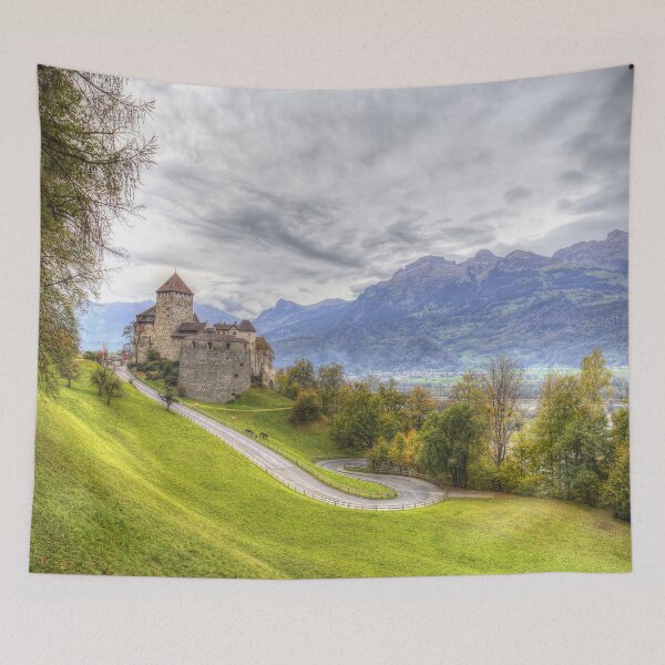 Item preview, Vaduz Liechtenstein Castle designed and sold by Londonimages.