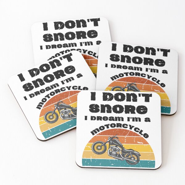 Item preview, I Don't Snore I Dream I Am A Motorcycle designed and sold by leshewle.