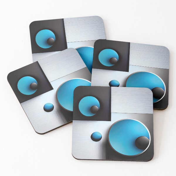 Item preview, Abstract blue, black and white designed and sold by DGtaLrtcom.