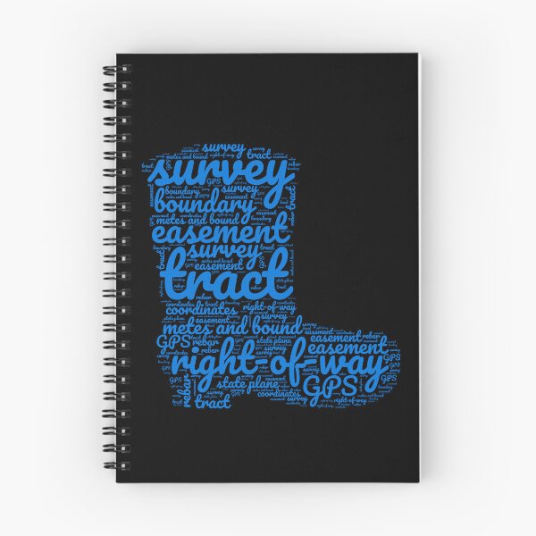 Item preview, Land Surveyor Boots Word Art Word Jumble Land Surveying Gifts designed and sold by Land Survey Shirts.