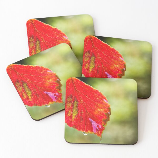 Item preview, Red Alder Leaf designed and sold by FOLK ART FUSION by heidiannemorris.