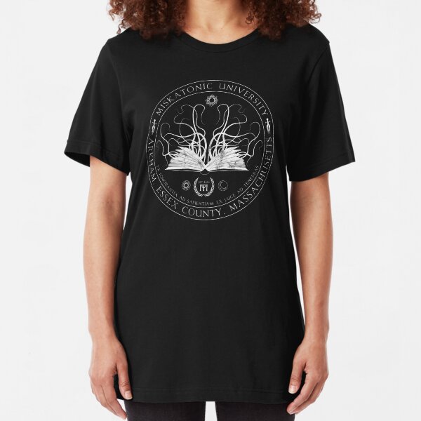 Miskatonic Sigil Slim Fit T-Shirt