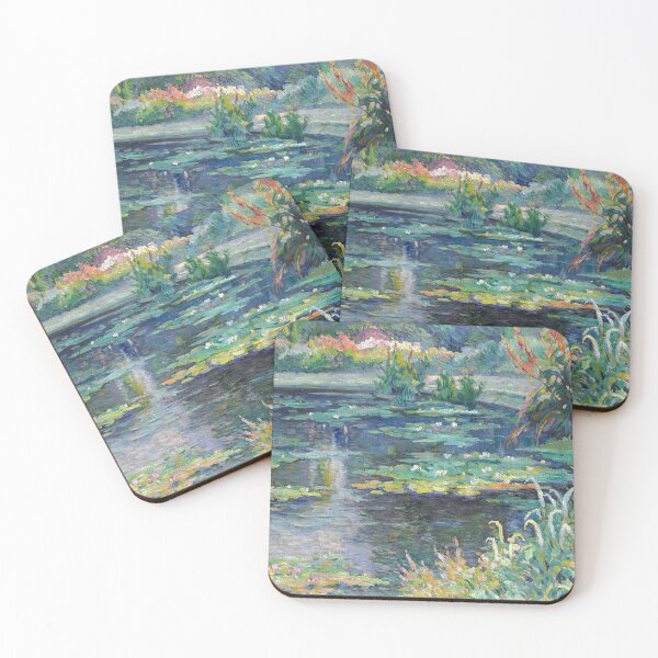 Item preview, The Pond of Water Lilies by Robert Antoine Pinchon designed and sold by tomorrowsart.