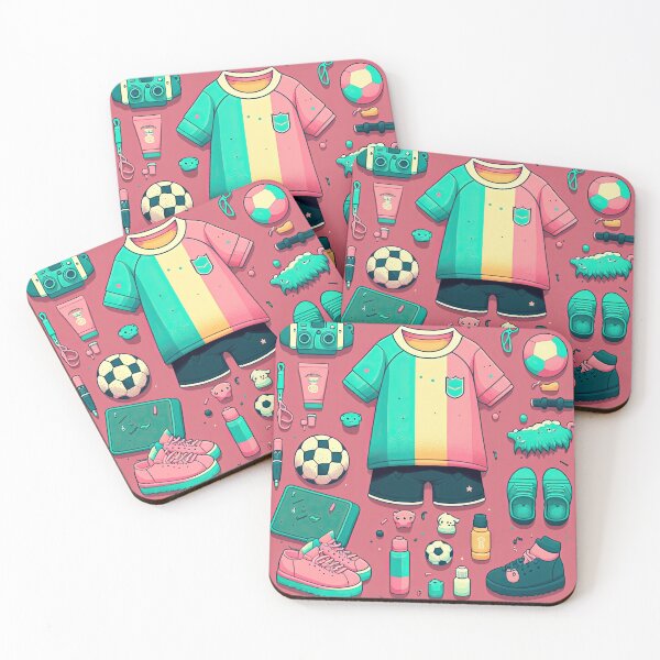 Item preview, Football Team Uniform: Kicking in Style Soccer Pattern  designed and sold by ultra-cute.