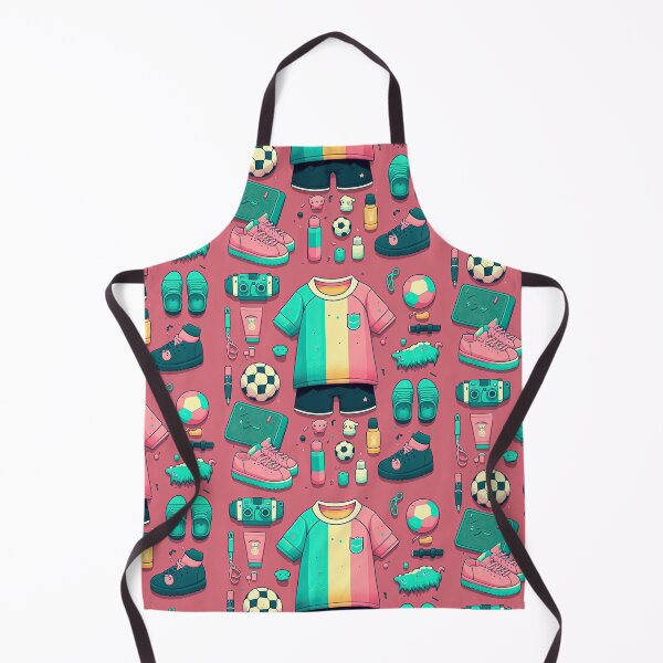 Item preview, Football Team Uniform: Kicking in Style Soccer Pattern designed and sold by ultra-cute.