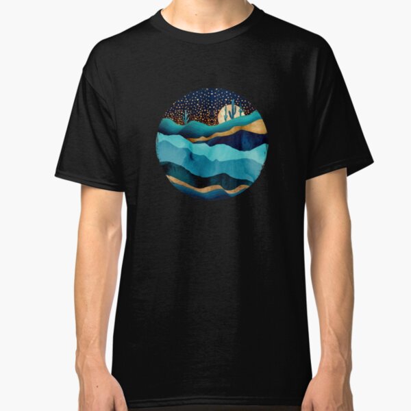 Indigo Desert Night Classic T-Shirt