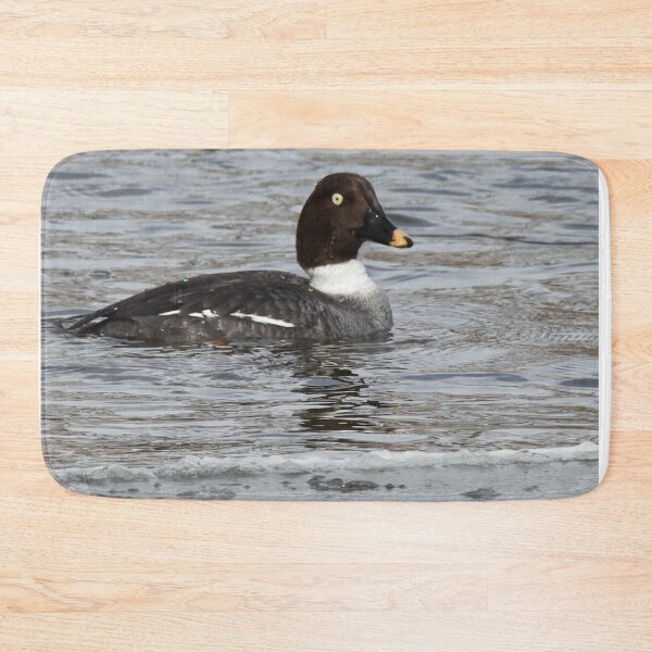 Item preview, Female Golden-eye Duck On The River designed and sold by FreelanceJim.