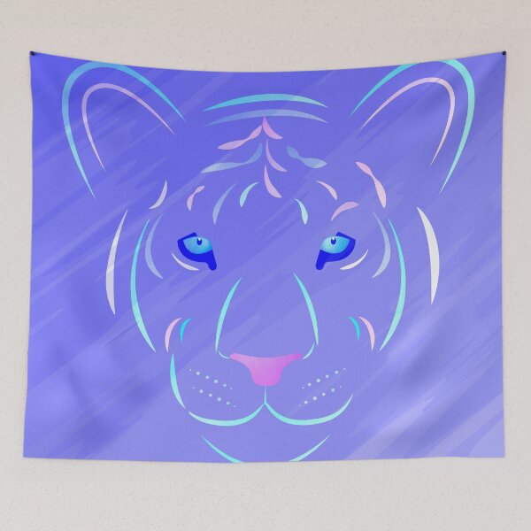 Item preview, Tiger Illustration  designed and sold by Julia Poulter.