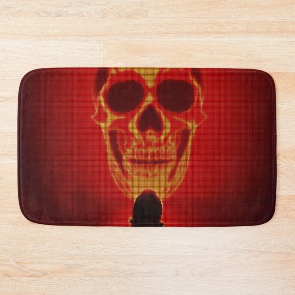 Item preview, Anime Style Flaming Glowing Skull 8-bit Pixel Art designed and sold by PixelDripped.