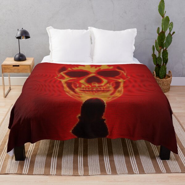 Item preview, Anime Style Flaming Glowing Skull 8-bit Pixel Art designed and sold by PixelDripped.