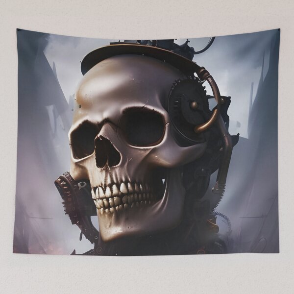 Item preview, Skull Steampunk Digital Art designed and sold by Gogmagosh.