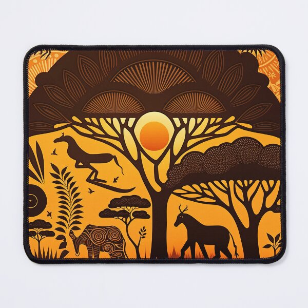 Item preview, African ethno designed and sold by WildlifeSafari.