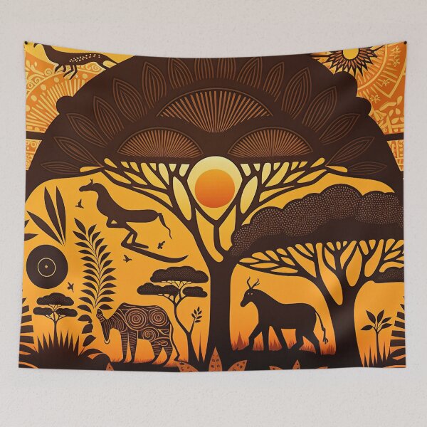 Item preview, African ethno designed and sold by WildlifeSafari.