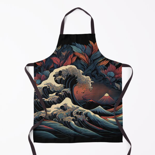 Item preview, Oceanic Leaves & Waves Tee designed and sold by DafGole.