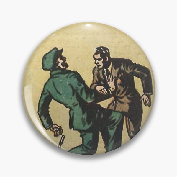 Item preview, Vintage Advertisement "I broke his hand" designed and sold by nationrandom.