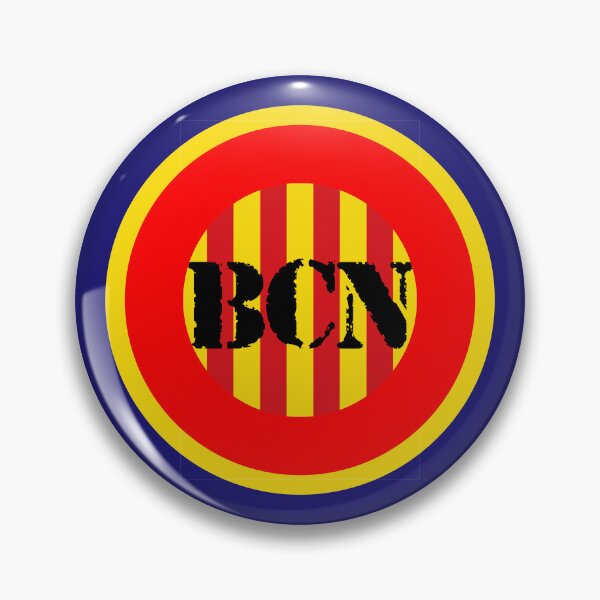 Item preview, BCN Barcelona Catalunya Senyera Red Yellow Retro Mod designed and sold by ModSupporters.