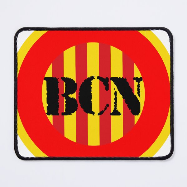 Item preview, BCN Barcelona Catalunya Senyera Red Yellow Retro Mod designed and sold by ModSupporters.
