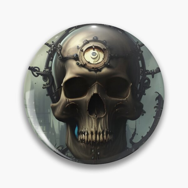 Item preview, Steampunk Skull Digital Art designed and sold by Gogmagosh.