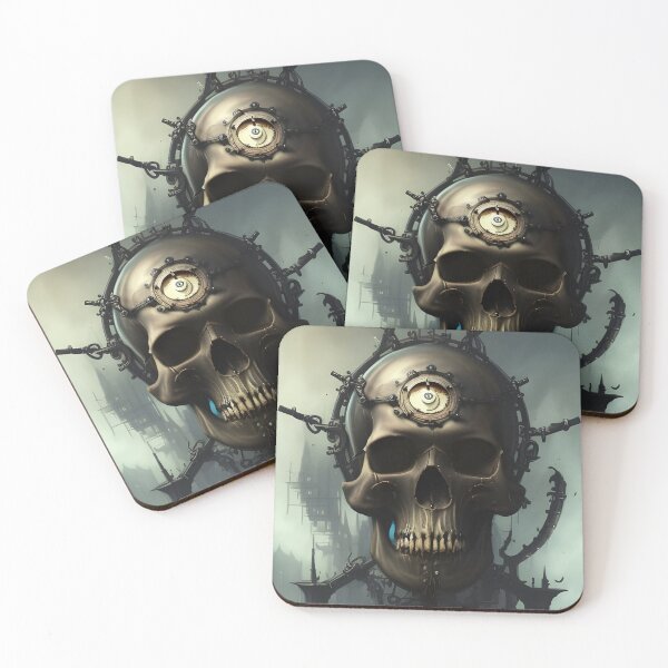 Item preview, Steampunk Skull Digital Art designed and sold by Gogmagosh.