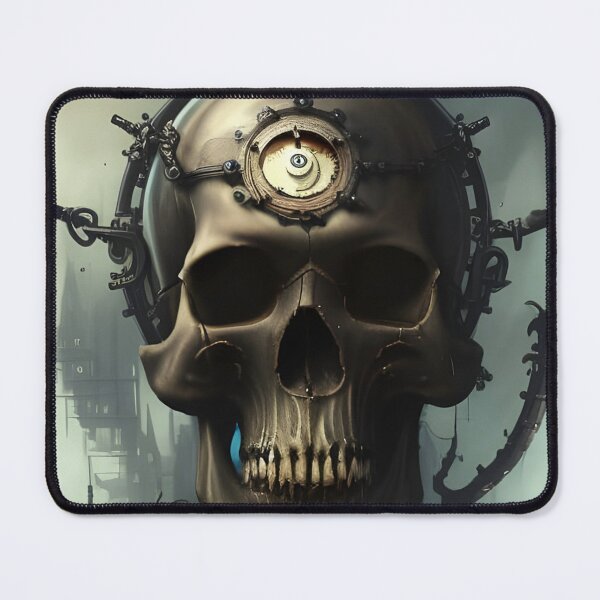 Item preview, Steampunk Skull Digital Art designed and sold by Gogmagosh.