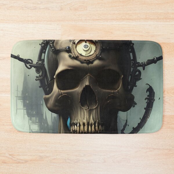 Item preview, Steampunk Skull Digital Art designed and sold by Gogmagosh.