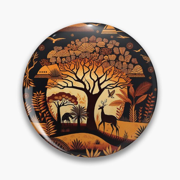 Item preview, African ethno designed and sold by WildlifeSafari.